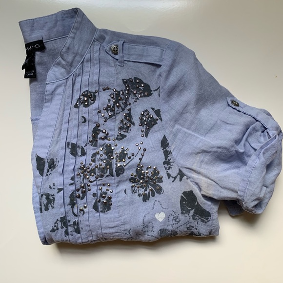 SOLD❗️ Short Sleeve Cotton Tunic - Picture 3 of 9